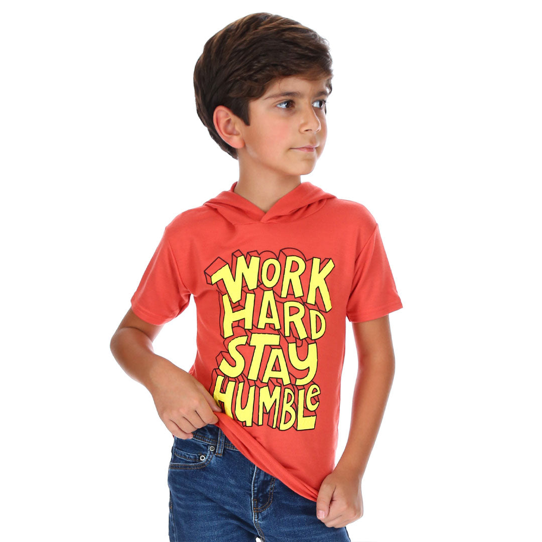 Playera Con Capucha Para Niño 877uf