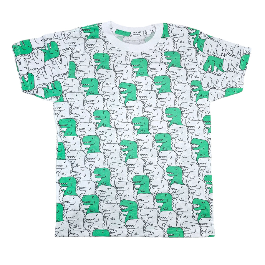 Playera Estampado Dino Club Para Niño