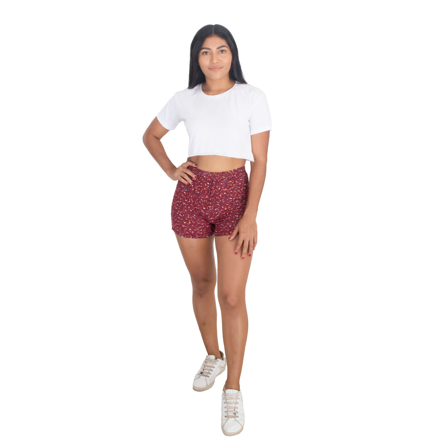 Paquete De 6 Shorts Para Mujer