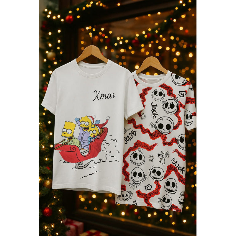 Playera Licencia Navidad Hombre 90607