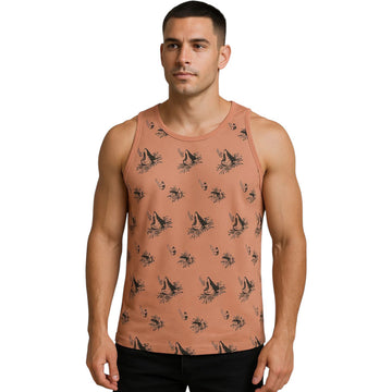 Tank Top Hombre Est Tiburon Surf