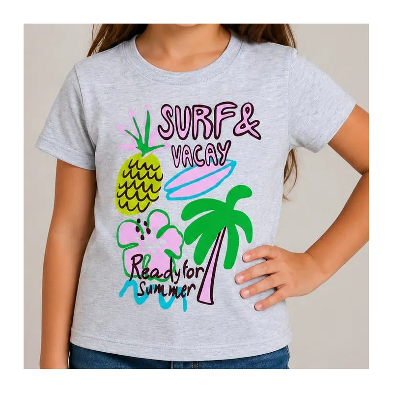 Playera Para Niña 891mod
