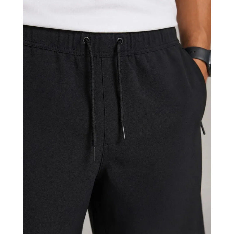 Paquete De 3 Bermudas Negro Deportiva Hombre