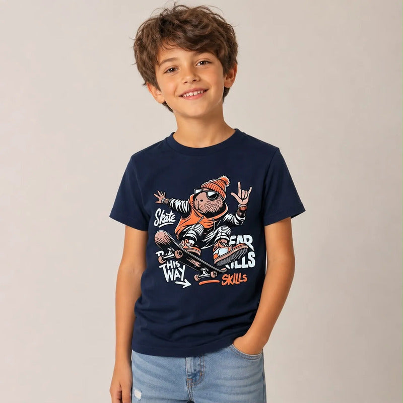 Playera Para Niño 891mod