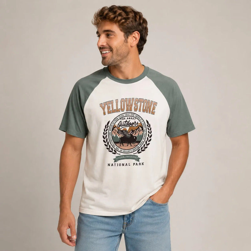 Playera Hombre 891dd Ranglan