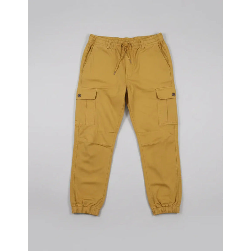 Jogger Mostaza Hombre Af25010mos