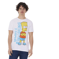 Playera Hombre Estilo De Bart Simpson