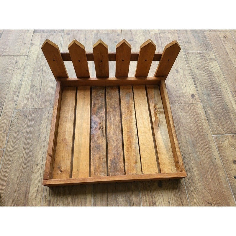 Sanitario De Madera Para Pasto Natural Para Mascotas