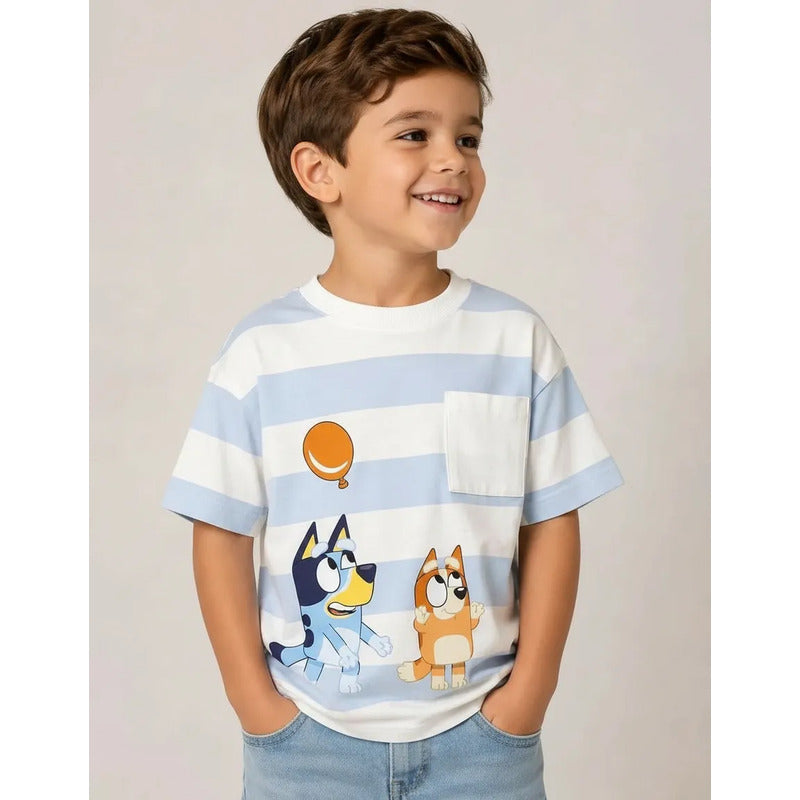 Playera Tno 845sx Bluey Boxy