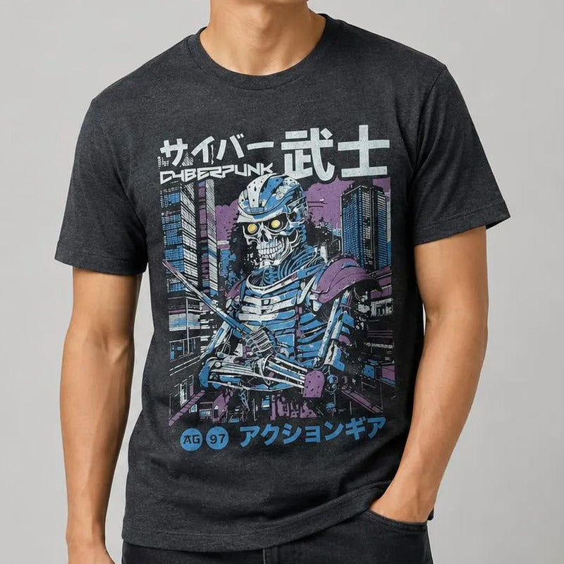 Playera Hombre Estampada Modelo 891l