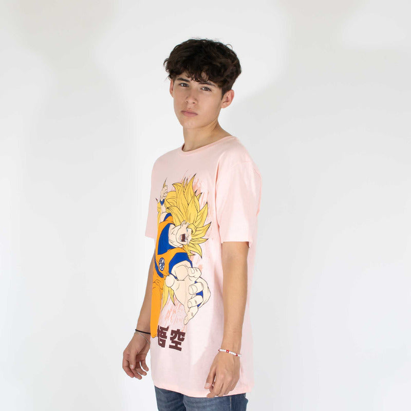 Playera Hombre Est Dbz Sayayin Fase 3