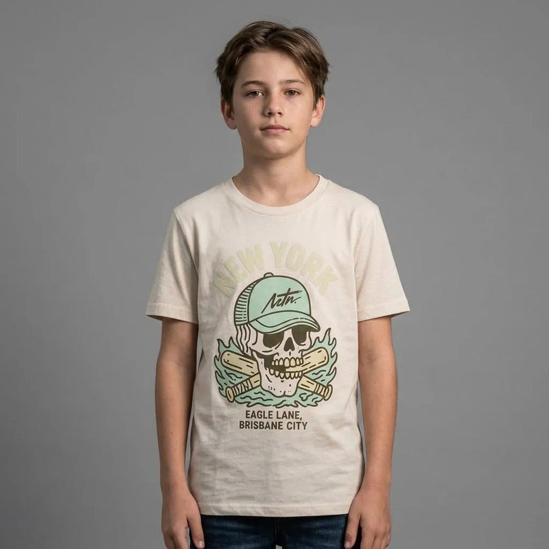 Playera Para Juvenil Niño 891mod