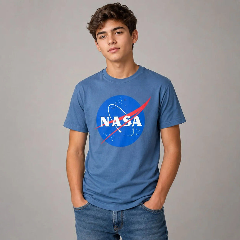 Playera Nasa Para Niño Juvenil Modelo 848wz