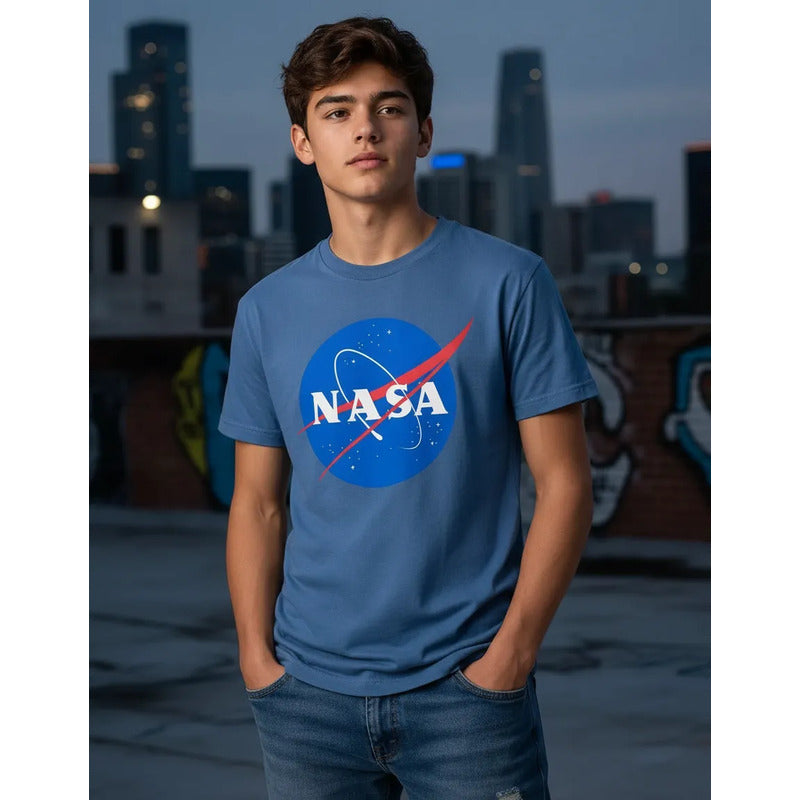 Playera Nasa Para Niño Juvenil Modelo 848wz