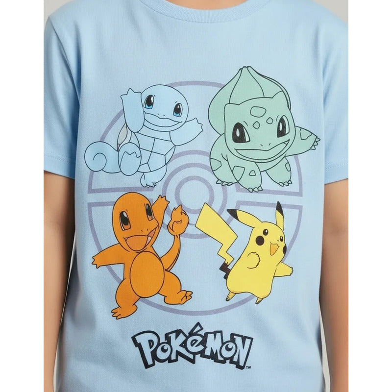 Playera Nno 847sl Pokemon