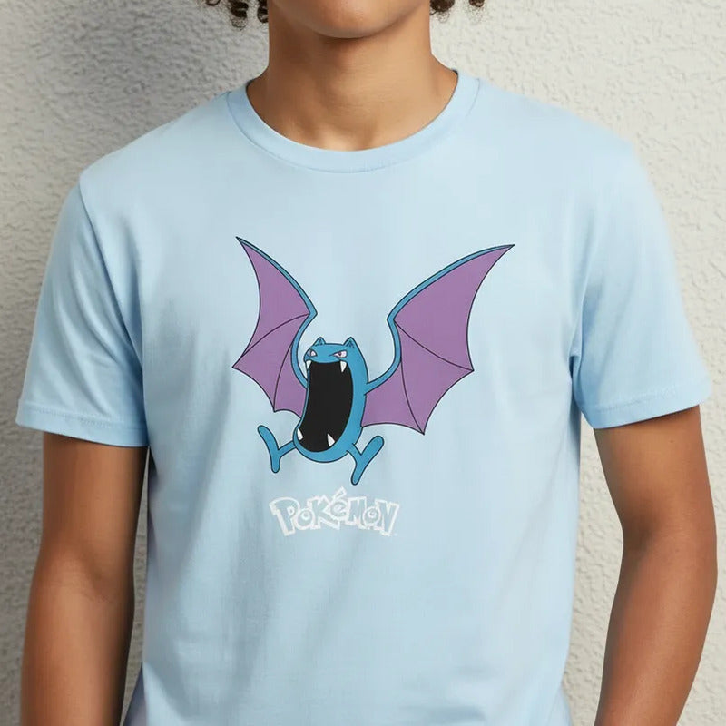 Playera Pokémon Juvenil Para Niño Modelo 848