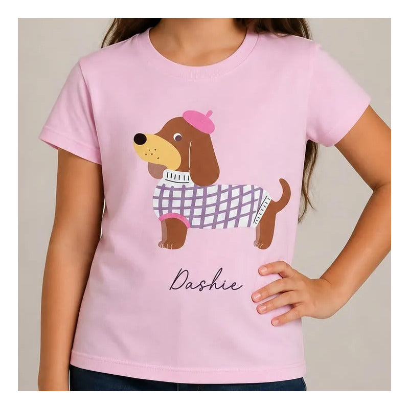 Playera Para Niña 891mod