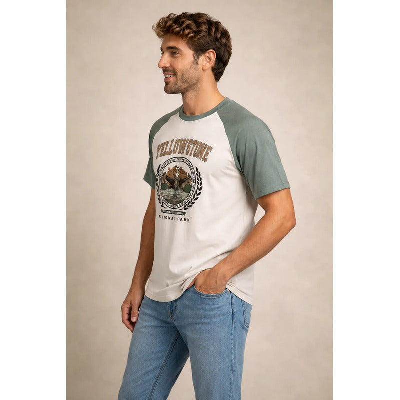 Playera Hombre 891dd Ranglan