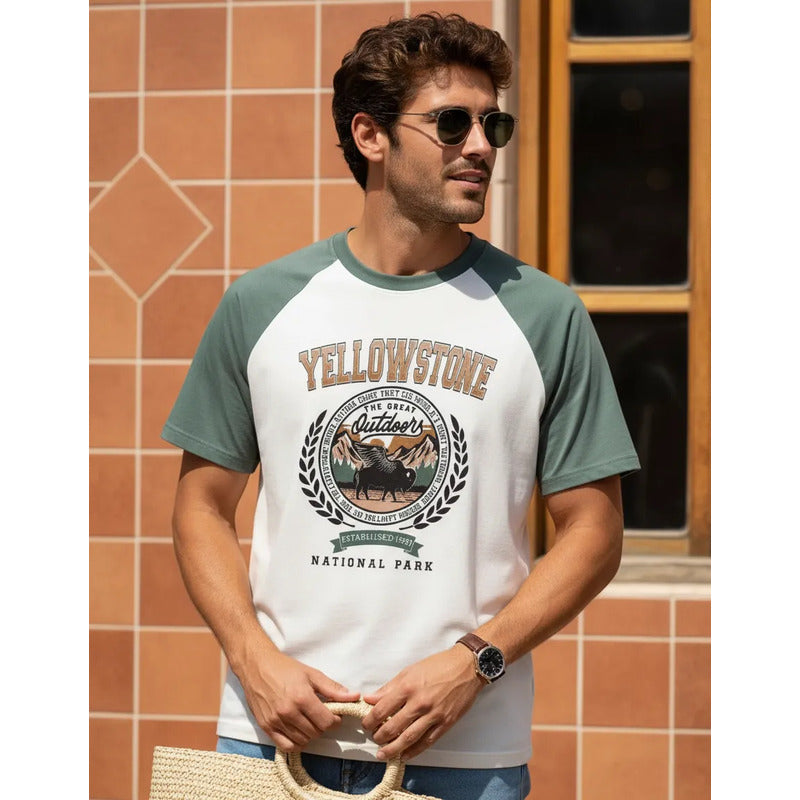 Playera Hombre 891dd Ranglan