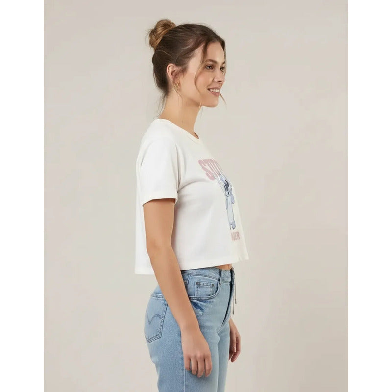 Playera Mujer 846tf Stitch