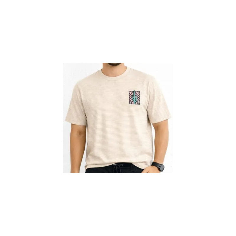 Playera Hombre 891dc Jaq Rayas