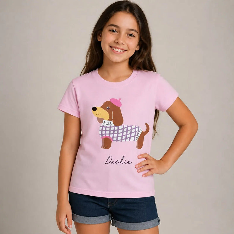 Playera Para Niña 891mod