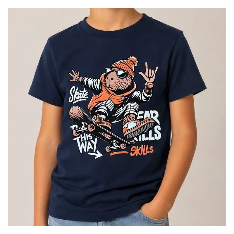 Playera Para Niño 891mod