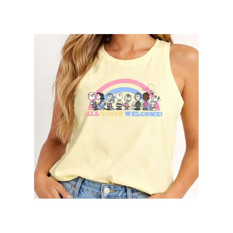 Tank Top Mujer 846tq Snoopy