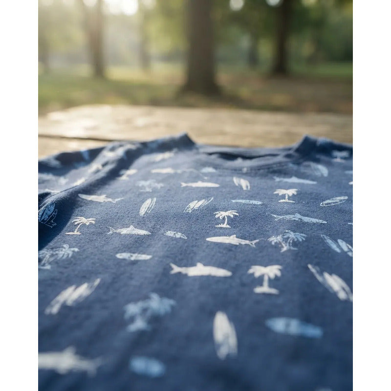 Paquete Armado De 3 Playeras Estampadas Para Niño