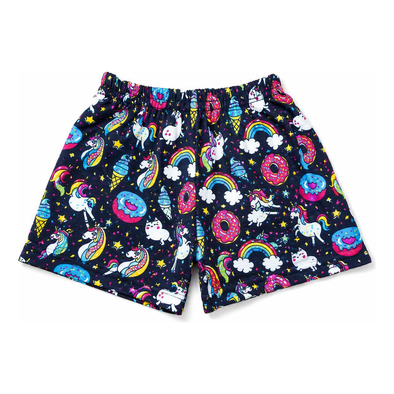 Pack De 5 Short Basico Para Niña