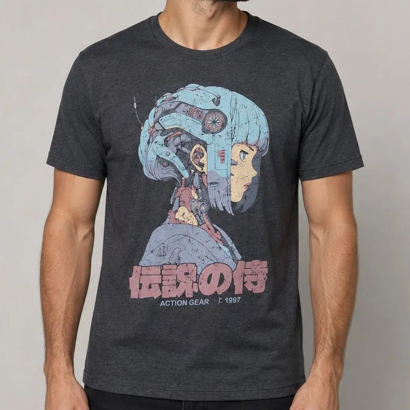 Playera Hombre Estampada Modelo 891f