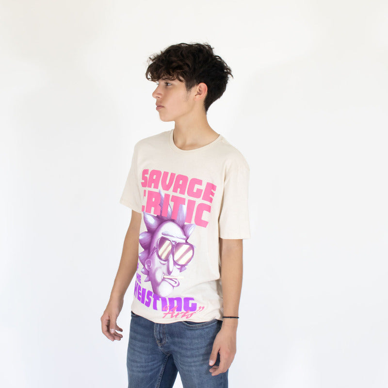 Playera Para Hombre Rick And Morty