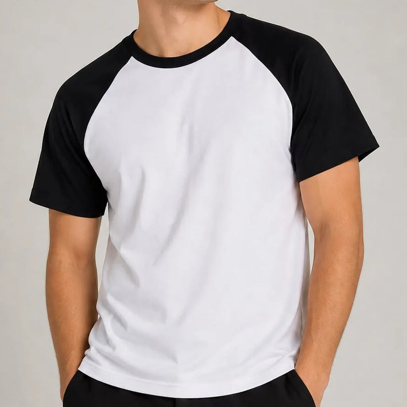 Playera Hombre 371fc Manga Ranglan