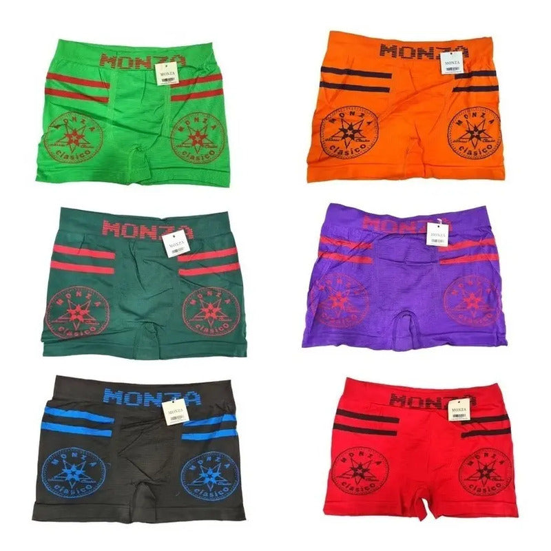 120 Piezas De Boxer Licra Largo Y Corto Mayoreo Para Hombre