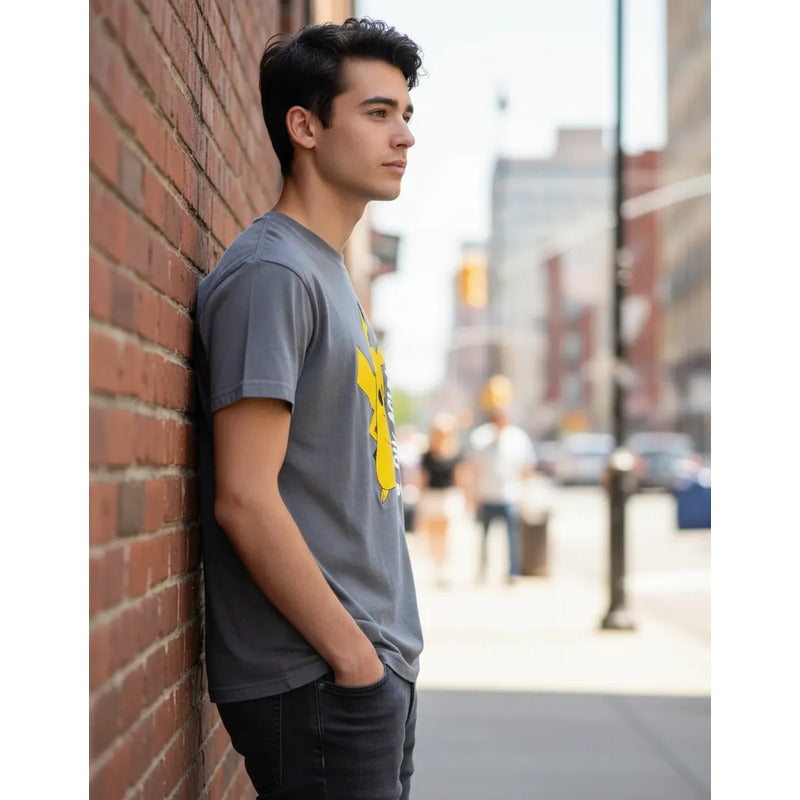 Playera Pokémon Juvenil Para Niño Modelo 848