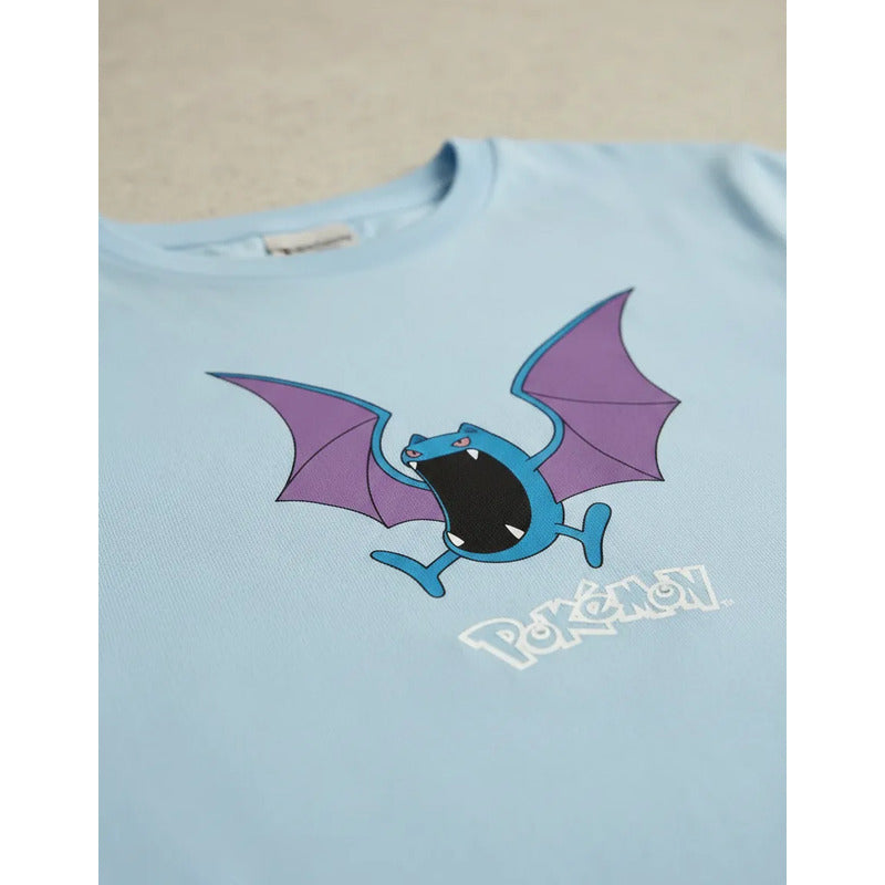 Playera Pokémon Juvenil Para Niño Modelo 848