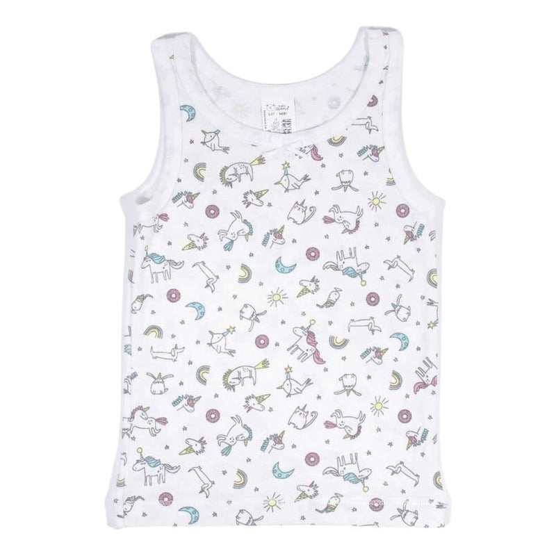 Tank Top Para Niña Bebe Toddler 2a - 3eg