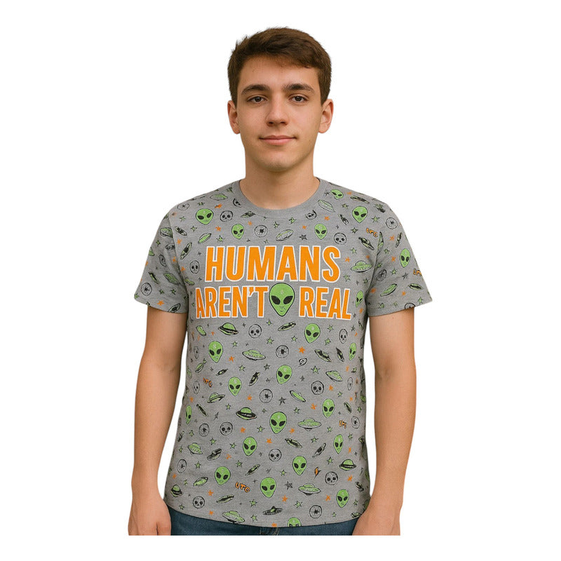 Playera Juvenil Niño Est Alien