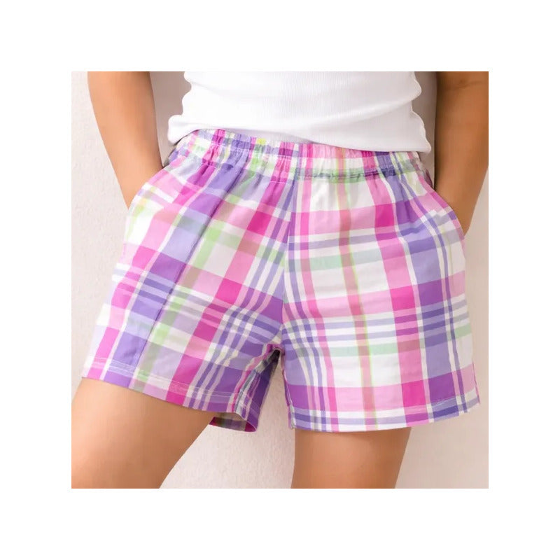 Paquete De 6 Piezas Short Basico Para Niña