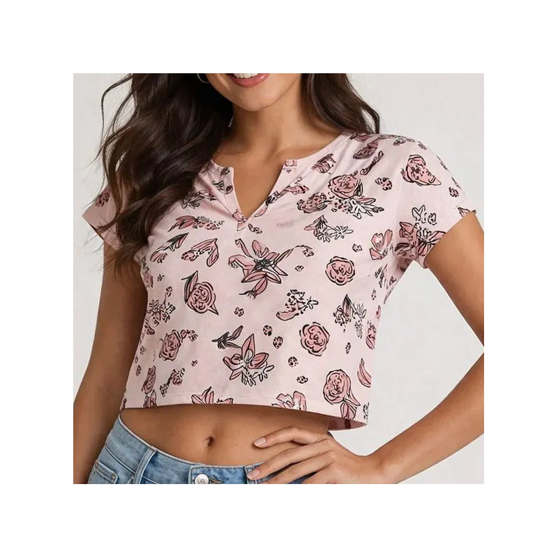 Playera Mujer 891eo Cv Cont