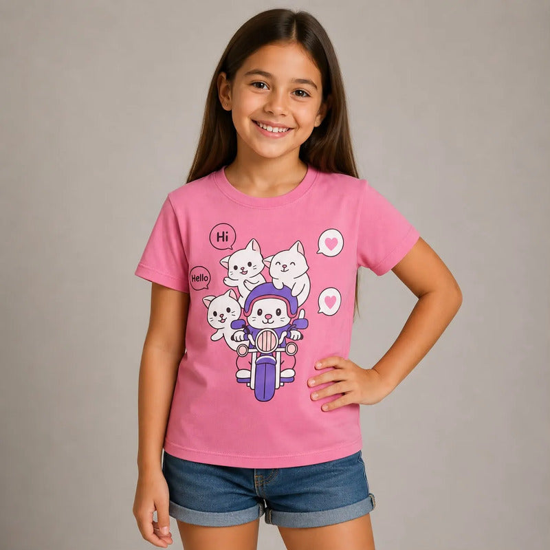 Playera Para Niña 891mod