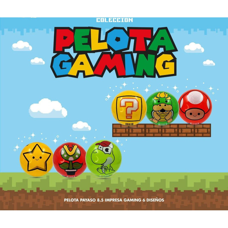 15 Pelotas De Plástico Impresa 8.5