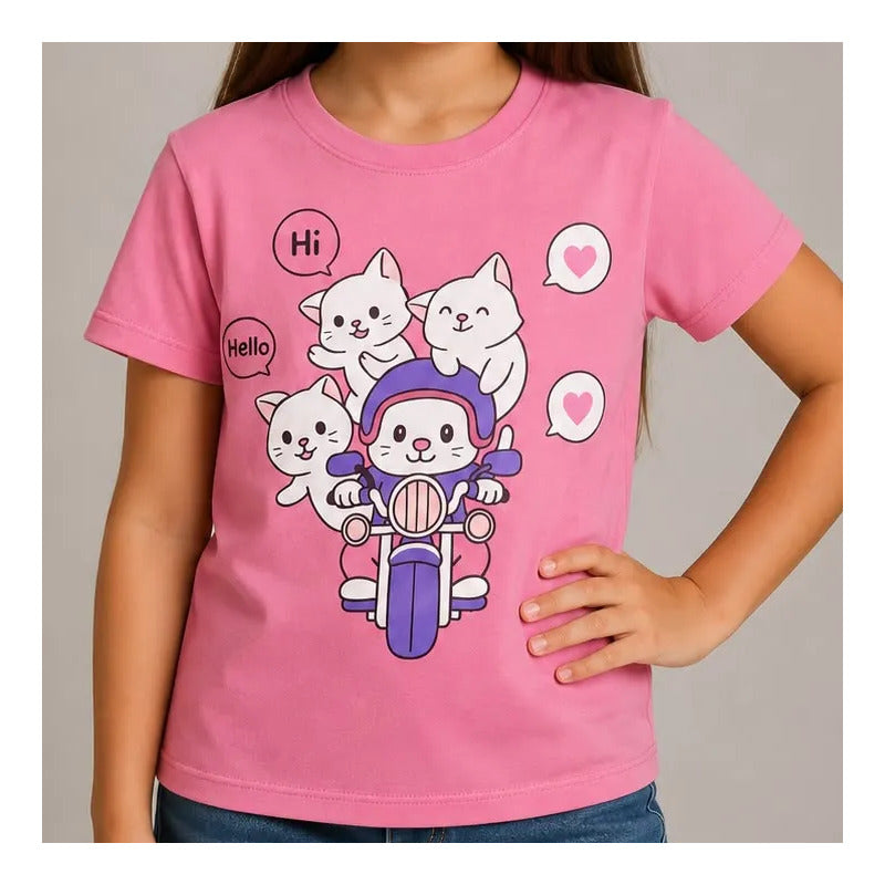 Playera Para Niña 891mod