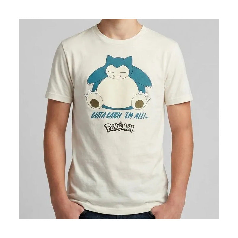 Playera Pokémon Juvenil Para Niño Modelo 848