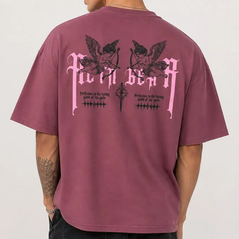 Playera Hombre 891mk Boxy Cafe