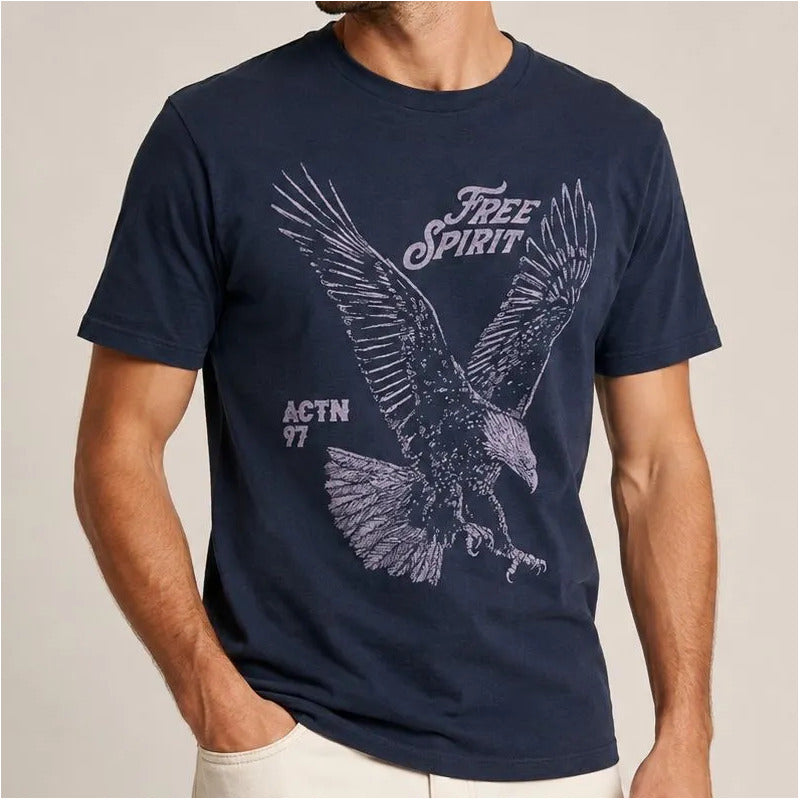 Playera Hombre Estampada Modelo 891l