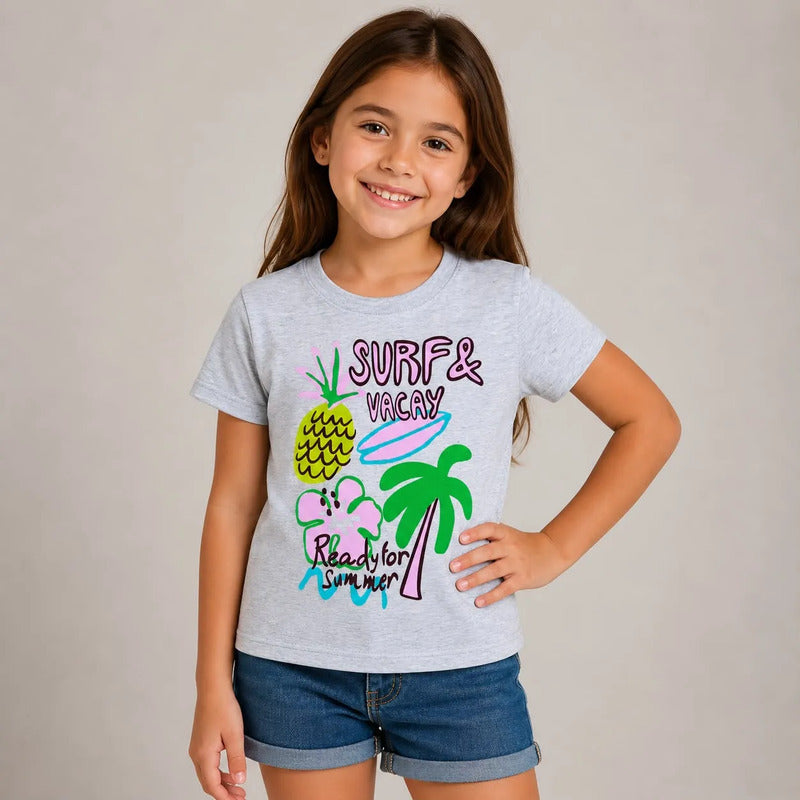 Playera Para Niña 891mod