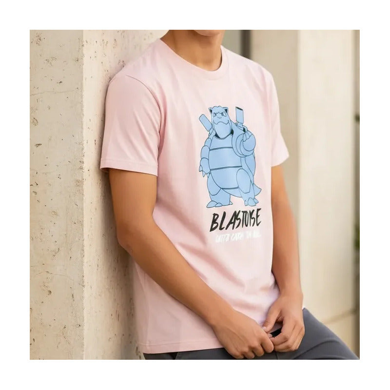 Playera Pokémon Juvenil Para Niño Modelo 848
