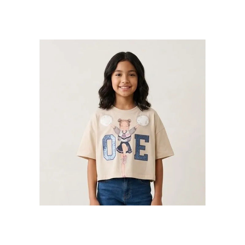 Playera Niña Moda 891l