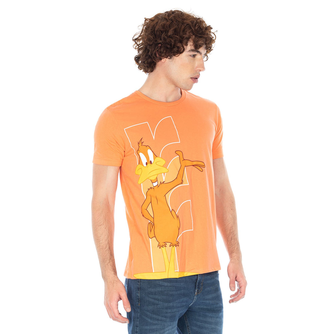 Playera Para Hombre Looney 829fu Pato Lucas